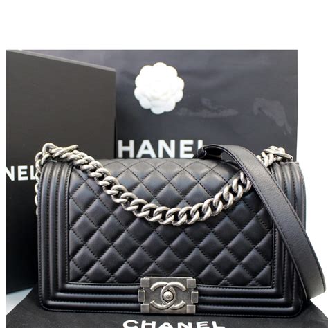 chanel boy price mini|chanel small boy bag black.